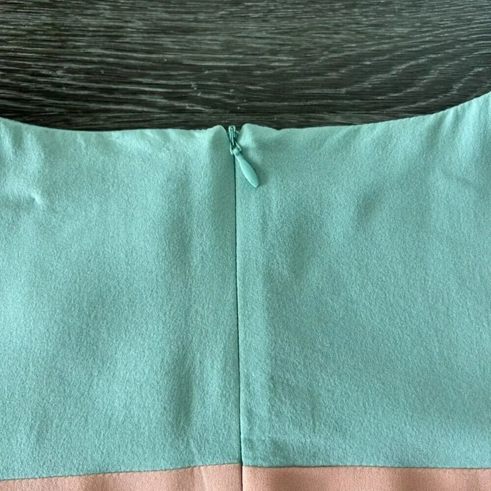EUC Camilla and Marc Colorblock Shift Mini‎ Dress Pastel Sleeveless Size 4 AU 8